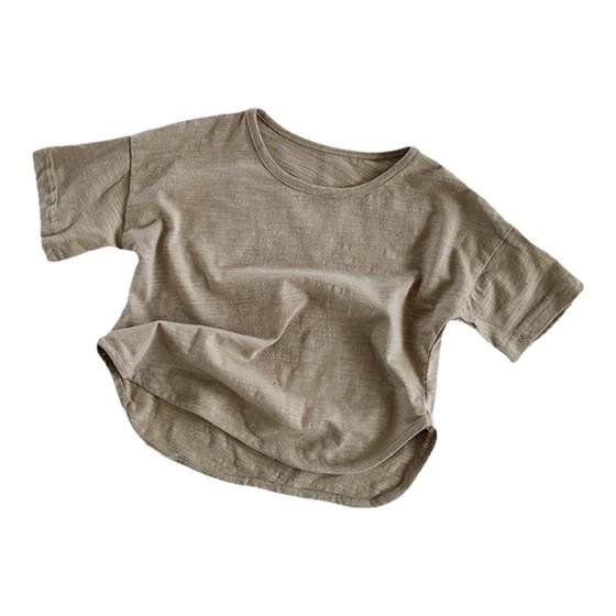 Children's bamboo joint cotton T-shirt Japanese baby mid-sleeved tops for boys and girls pure cotton thin short-sleeved forest literary children's clothing
Children's bamboo joint cotton T-shirt Japanese baby mid-sleeved tops for boys and girls pure cotton thin short-sleeved forest literary children's clothing