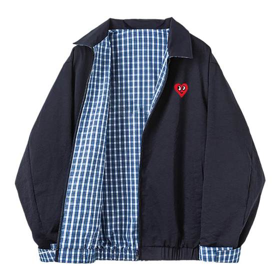 Charles Peach Heart Double-sided plaid lapel jacket for men and women 2025 new spring and autumn versatile casual jacket
Charles Peach Heart Double-sided plaid lapel jacket for men and women 2025 new spring and autumn versatile casual jacket