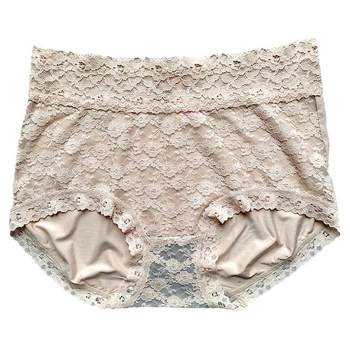 4 ລາຄາ Caitian ແມ່ຍິງ underwear ແມ່ຍິງ modal ຝ້າຍ lace edge ຕ່ໍາແອວ 30286 ຂະຫນາດຂະຫນາດໃຫຍ່ແປຕີນສູງແອວ 30629