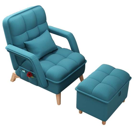 Locked chair lunch break, folding the elderly for the elderly, a special nap lazy sofa single office chair, home balcony casual chair Locked chair lunch break, folding the elderly for the elderly, a special nap lazy sofa single office chair, home balcony casual chair