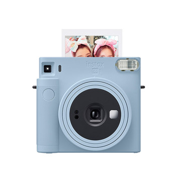 Fuji instax SQUARE SQ1 ຊຸດກ້ອງຖ່າຍຮູບຮູບສີ່ຫຼ່ຽມມົນແບບໃຊ້ເວລາດຽວປະກອບມີເຈ້ຍຮູບ polaroid ຮູບແບບໃຫມ່