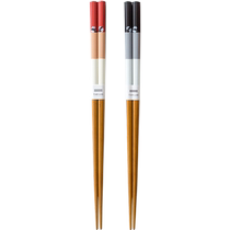 Japan Imports Cute Panda Chopsticks Japan Style Home Solid Wood Anti-Slip Pointy Chopsticks Children Chopsticks Animals Send Gifts