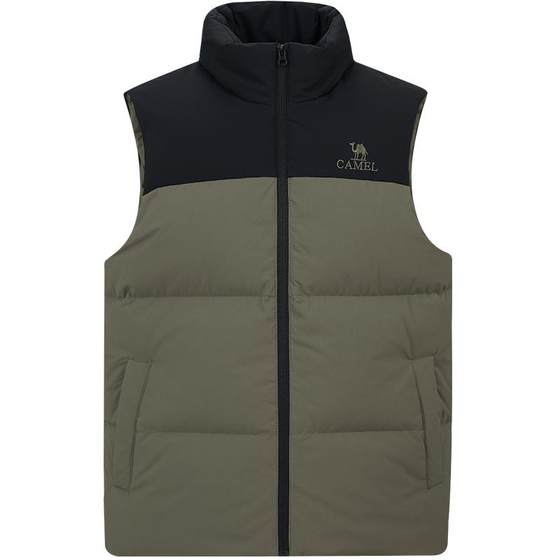 Camel outdoor casual men's down jacket vest men's winter 2023 stand collar waterproof inner wear warm back
Camel outdoor casual men's down jacket vest men's winter 2023 stand collar waterproof inner wear warm back