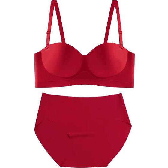 Underwear red wedding bride bridegroom set new wedding couple female small chest gathered male red collateral pantyhose a pair of bras
Underwear red wedding bride bridegroom set new wedding couple female small chest gathered male red collateral pantyhose a pair of bras