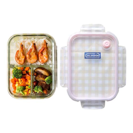 Jialekou glass partition lunch box office worker portable partition lunch box microwave oven heating large capacity fresh storage box
Jialekou glass partition lunch box office worker portable partition lunch box microwave oven heating large capacity fresh storage box