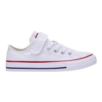 CONVERSE Converse Official All Star 1V Classic Women's Velcro Low-top Canvas ເກີບເດັກນ້ອຍ 372882C