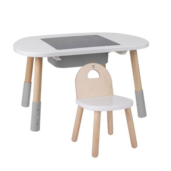 Hape multifunctional mushroom table and chair cover assembly children's building blocks table learning game table toy birthday gift
Hape multifunctional mushroom table and chair cover assembly children's building blocks table learning game table toy birthday gift