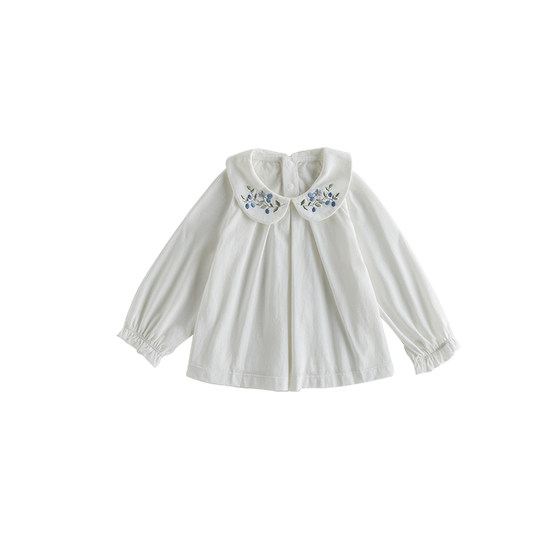 OakFamily early spring new baby girl puff sleeve long sleeve top pure cotton children's doll collar white T-shirt
OakFamily early spring new baby girl puff sleeve long sleeve top pure cotton children's doll collar white T-shirt