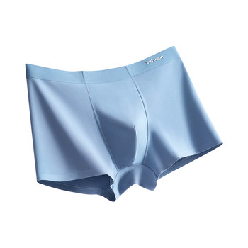 ກ່ອງຂອງຂວັນ Catman Pima Cotton Underwear Boys' Seamless Breathable Men's Boxer-angle Mulberry Silk Antibacterial Square Shorts