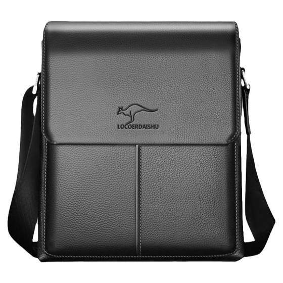 Ferry texture Men's bag shoulder bag flipping cross -bag business document casual bag fashion trendy men Ferry texture Men's bag shoulder bag flipping cross -bag business document casual bag fashion trendy men