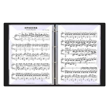 Black score clip piano score clip music score clip piano score clip students music loose-leaf can modified for choir