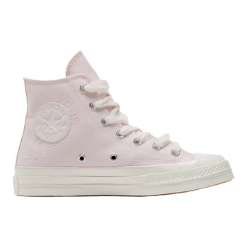 CONVERSE Official 1970S Women's Cherry Blossom Embroidery Series Casual High-top Canvas Shoes A06221C