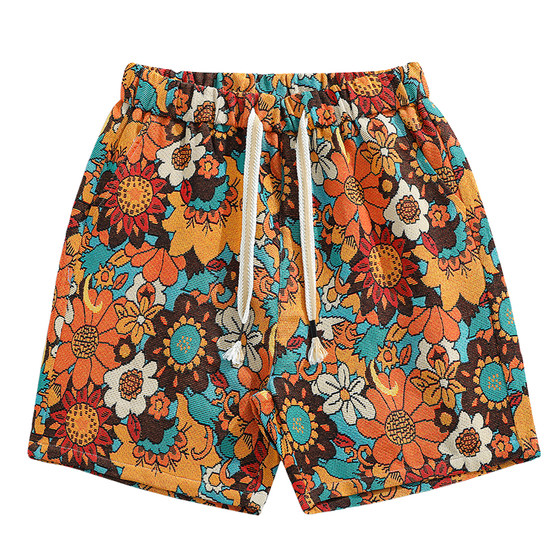 Wukong has goods summer retro ethnic style floral sports shorts men and women fashion brand loose wide-leg casual five-point pants
Wukong has goods summer retro ethnic style floral sports shorts men and women fashion brand loose wide-leg casual five-point pants