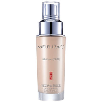 Meifubao bb cream concealer, ຄວາມຊຸ່ມຊື່ນ, ຄວບຄຸມຄວາມມັນ, ທົນທານຕໍ່ຄວາມຂາວແລະສົດໃສ, ພື້ນຖານການແຕ່ງຫນ້າ nude, ໂດດດ່ຽວສອງໃນຫນຶ່ງສໍາລັບແມ່ຍິງ