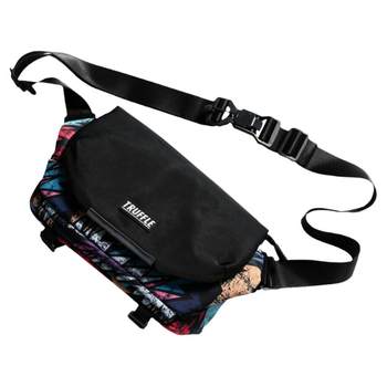 TRUFFLE graffiti trendy brand one-shoulder crossbody bag men's travel lightweight bag casual students shoulder bag women's niche trendy