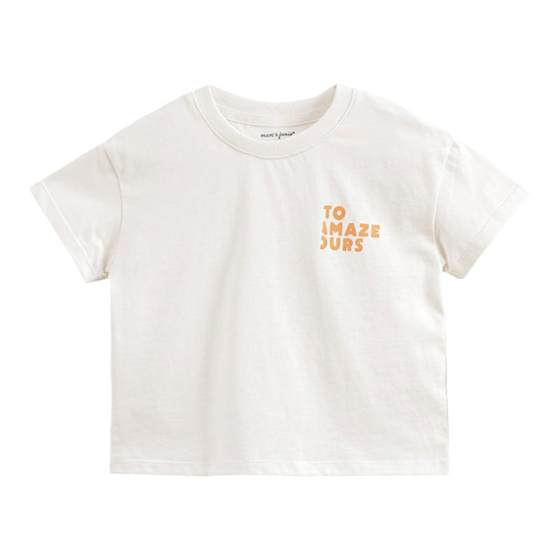 Mark Jenny, boys and girls shoulder-loose cotton short-sleeved T-shirt for children, cotton top 2025 summer wear 230689
Mark Jenny, boys and girls shoulder-loose cotton short-sleeved T-shirt for children, cotton top 2025 summer wear 230689
