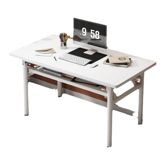 Rectangular folding table, computer table, stall table training table nail table simple dining table household student desk Rectangular folding table, computer table, stall table training table nail table simple dining table household student desk