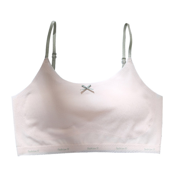 Girls' development tube top underwear junior high school students Children's underwear girls with no trace small vests thin summer thin
Girls' development tube top underwear junior high school students Children's underwear girls with no trace small vests thin summer thin
