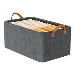 Cationic clothes storage box for home clothing and pants storage box wardrobe layered storage artifact storage basket frame