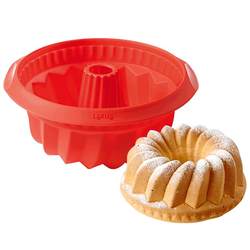 LEKUE cake steamed cake mold silicone baking tools household baking pan oven making bread mousse grinding tool