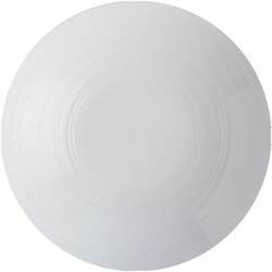 IMhouse simple white plate ceramic tableware creative home vegetable plate salad plate Western soup plate deep plate