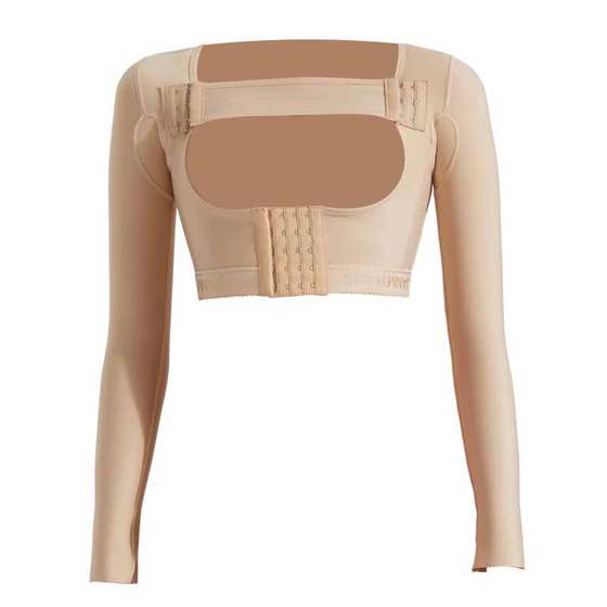 Qianmei's arm liposuction after liposuction, body shaping clothes with chest cup, breast, upper breast, liposuction after liposuction, pressurized top to tie the arms
Qianmei's arm liposuction after liposuction, body shaping clothes with chest cup, breast, upper breast, liposuction after liposuction, pressurized top to tie the arms