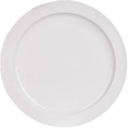 Modern Housewife White Large Flat Plate Ceramic Tableware Dish Plate Straw Hat Pasta Plate Steak Plate Western Food Plate Home Plate