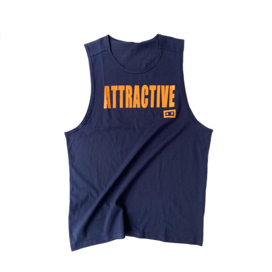 Good color, positive material! Cotton slim vest sleeveless T -shirt muscles man showing figure fitness beach travel Good color, positive material! Cotton slim vest sleeveless T -shirt muscles man showing figure fitness beach travel