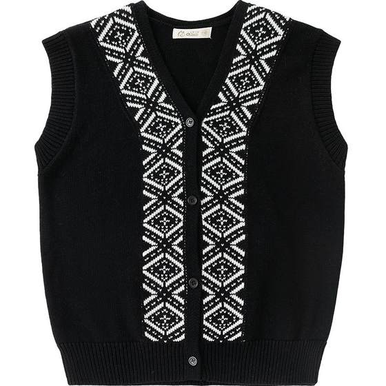 Little Elephant Ham Children's Clothing Boys Sweater Vest Knitted Children's Vest Pure Cotton 2025 Autumn New Style Medium and Big Children
Little Elephant Ham Children's Clothing Boys Sweater Vest Knitted Children's Vest Pure Cotton 2025 Autumn New Style Medium and Big Children