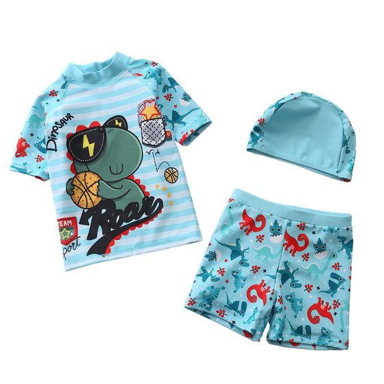 2024 New Children's Swimsuit Boys and Babies Sunscreen Split Swimsuit Set Little, Middle, and Big Children's Cute Swimsuit 2024 New Children's Swimsuit Boys and Babies Sunscreen Split Swimsuit Set Little, Middle, and Big Children's Cute Swimsuit