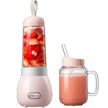 Bear Juicer Small Portable Juicing Cup Home Multifunctional Fruit Fried Juice Machine Student Dormitory Mini