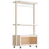 Clothes hanger bedroom floor-standing coat rack clothes drying rack indoor home removable living room light luxury multi-functional clothes drying rack