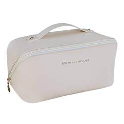 Cosmetic bag for women 2024 new waterproof large capacity portable makeup brush storage bag portable travel toiletry bag