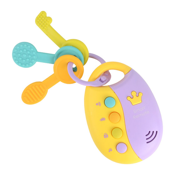 Children's simulation car key remote control baby teething glue gnaws 6-24 months old infant sound and light educational toys
Children's simulation car key remote control baby teething glue gnaws 6-24 months old infant sound and light educational toys