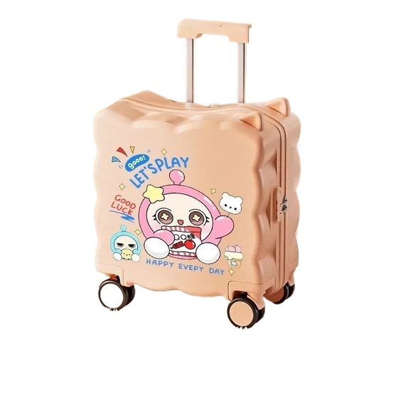 Nezha can sit and ride children's suitcase for girls, mothers, 20-inch small boarding and travel code leather trolley case for men
Nezha can sit and ride children's suitcase for girls, mothers, 20-inch small boarding and travel code leather trolley case for men