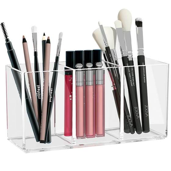 Makeup brush storage cylinder transparent acrylic dressing table lipstick eyebrow pencil eye shadow desktop mirror cabinet cosmetic storage
Makeup brush storage cylinder transparent acrylic dressing table lipstick eyebrow pencil eye shadow desktop mirror cabinet cosmetic storage