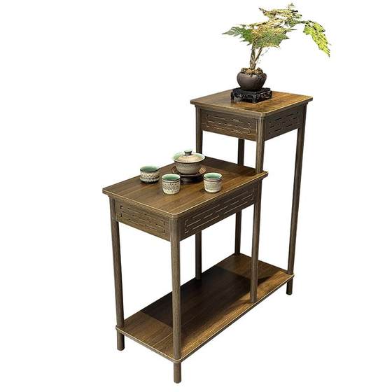 Sofa side solid wood double-layer small coffee table Chinese side table simple modern Nordic living room corner small table flower stand
Sofa side solid wood double-layer small coffee table Chinese side table simple modern Nordic living room corner small table flower stand