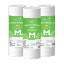 Repam kitchen paper lazy rag kitchen wet and dry absorbent disposable dishwashing cloth thickened 3 rolls