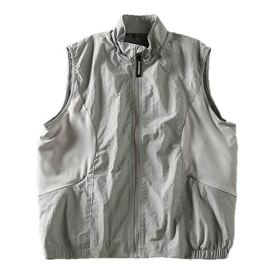 Spring and summer new mountain outdoor contrasting color splicing for men's functional quick-drying breathable thin standing collar vest vest shoulder
Spring and summer new mountain outdoor contrasting color splicing for men's functional quick-drying breathable thin standing collar vest vest shoulder