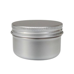 15pcs 50g DIY homemade balm balm metal packaging aluminum box round cosmetic hand cream face cream packaging jar