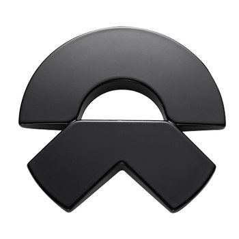 ເຫມາະສໍາລັບ 23/24 Weilai ES6EC6 car logo blackened ES8ET5 Black Warrior logo car sticker exterior modification accessories