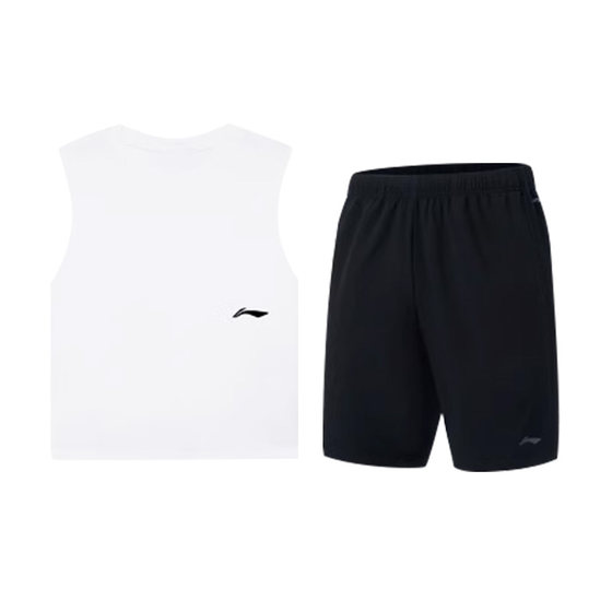 Li Ning quick-drying sports vest men's new summer sleeveless ice silk T-shirt running fitness training basketball suit
Li Ning quick-drying sports vest men's new summer sleeveless ice silk T-shirt running fitness training basketball suit