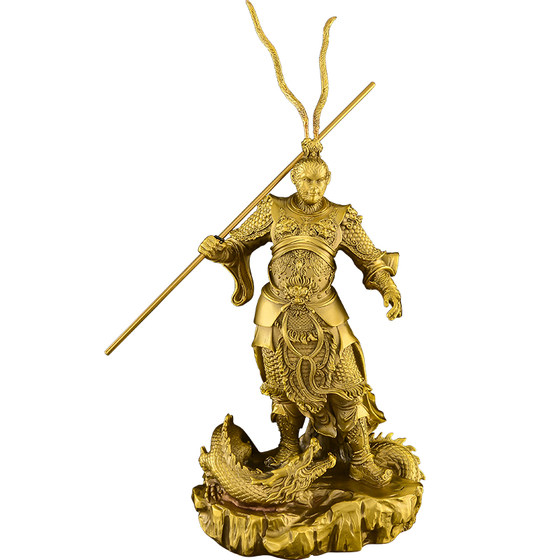Sun Wukong ornaments brass monarch ornaments beautiful monkey king riding dragon large monkey home living room office
Sun Wukong ornaments brass monarch ornaments beautiful monkey king riding dragon large monkey home living room office