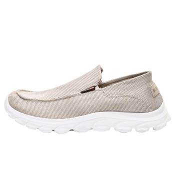 ເກີບຜູ້ຊາຍໃນລະດູຮ້ອນ Pull-back, lazy soft-soled sports shoes canvas casual, ເກີບຜ້າປັກກິ່ງເກົ່າ, ເກີບຜູ້ຊາຍ