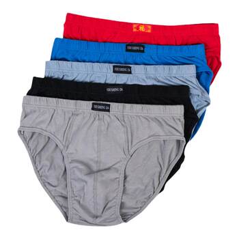 Men's briefs pure cotton mid-waist men's underwear ສີແຂງ slim underwear ຜູ້ຊາຍໄວຫນຸ່ມແລະກາງອາຍຸສັ້ນ underwear ຜູ້ຊາຍສະດວກສະບາຍ underwear