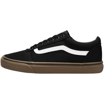 Vans official Ward cool black sole sole casual street men's canvas shoes