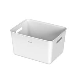 Debris storage box desktop kitchen bathroom storage basket home living room dormitory countertop organization box plastic storage box