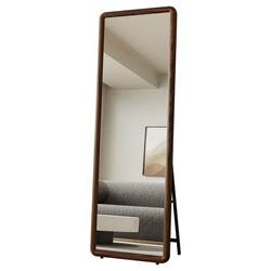 Solid wood mirror, full-length mirror, floor-to-ceiling mirror, home girls' bedroom dressing mirror, clothing store fitting mirror, wall-mounted mirror