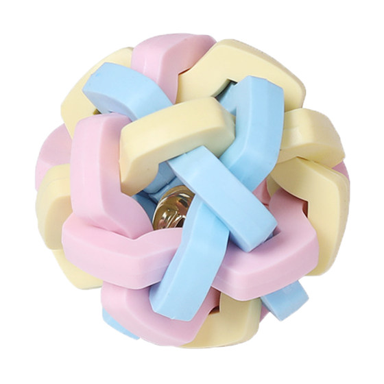 Cat voice toys colorful bell balls grinding teeth and biting, exquisite balls, braiding balls, self-healthy artifacts, dog supplies
Cat voice toys colorful bell balls grinding teeth and biting, exquisite balls, braiding balls, self-healthy artifacts, dog supplies