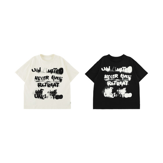 oddtails boys letter printed pure cotton t-shirt 2025 new summer children's clothing, cotton mid-large children's summer clothing
oddtails boys letter printed pure cotton t-shirt 2025 new summer children's clothing, cotton mid-large children's summer clothing